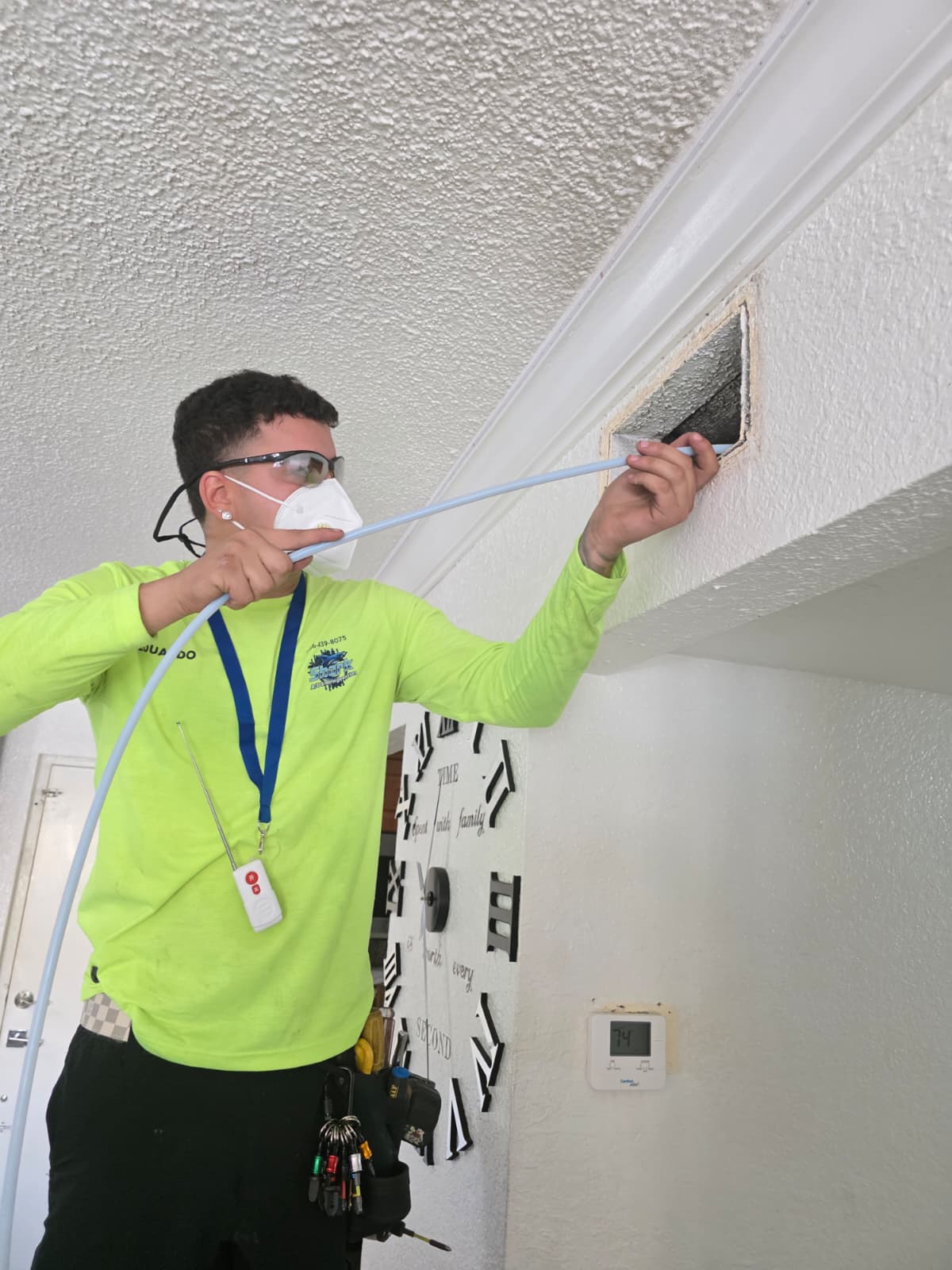 Duct cleaning and sanitization Shark A/C & Refrigeration