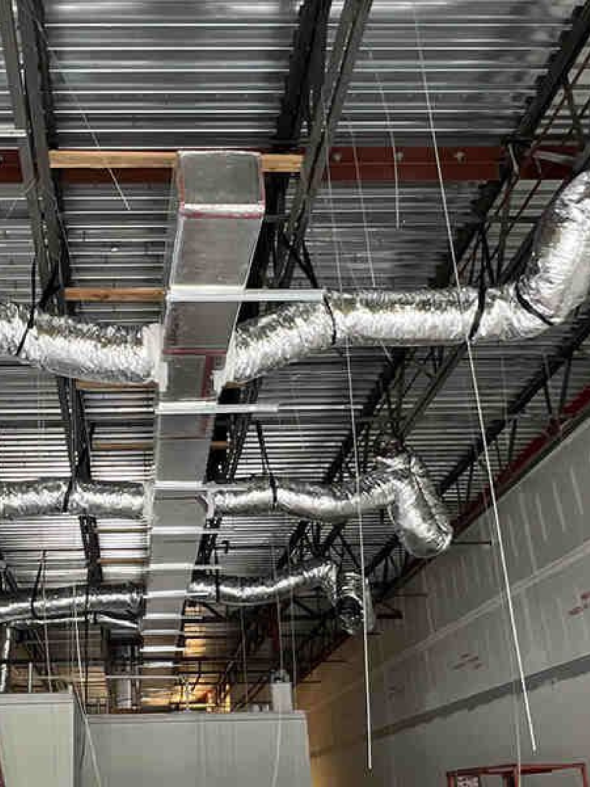 Ductwork installation & sealing Shark A/C & Refrigeration