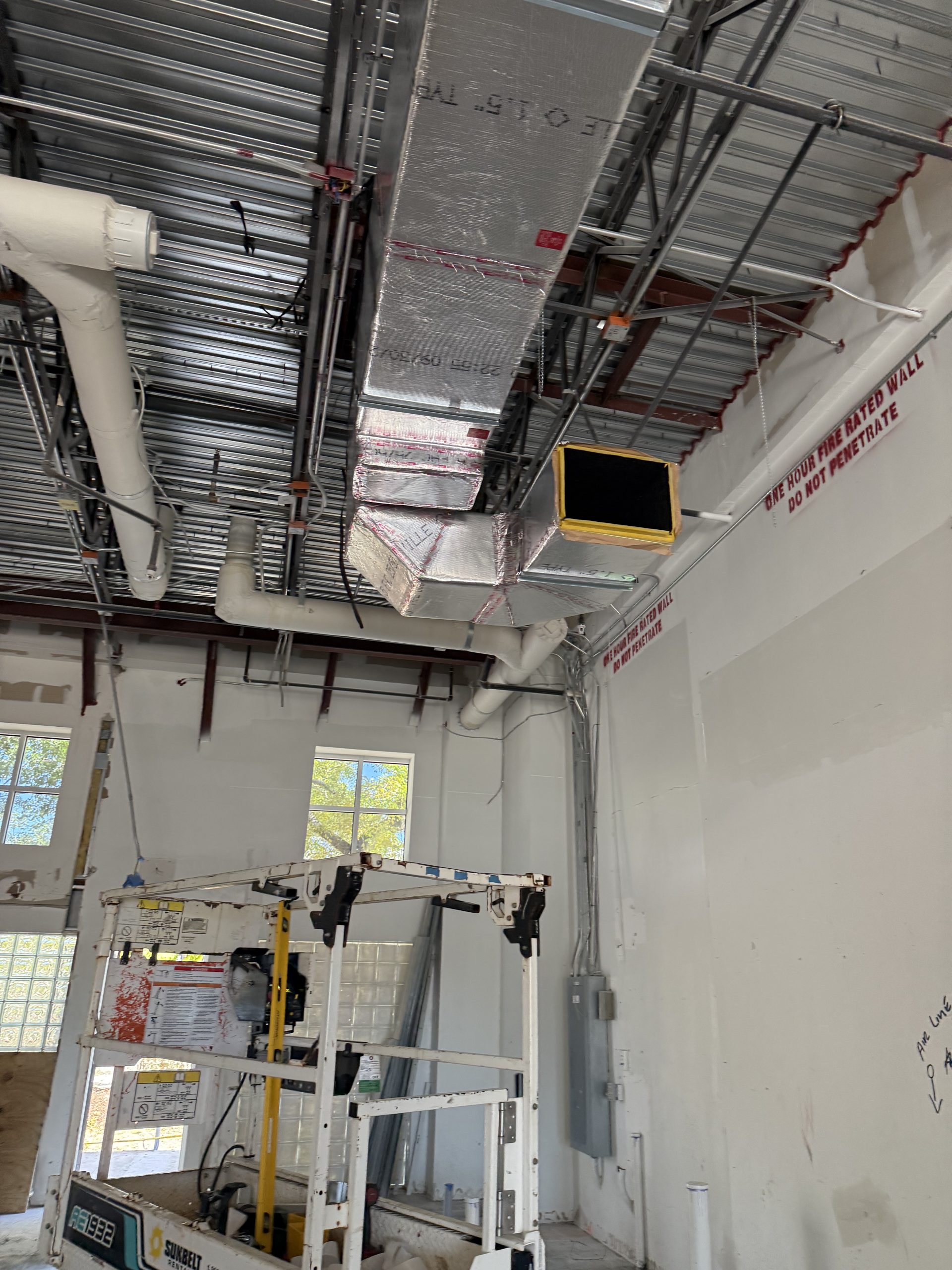 Ductwork installation & sealing Shark A/C & Refrigeration